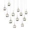Cwi Lighting Perrier 12 Light Multi Light Pendant With Chrome Finish 5444P34C-O - alternate 6